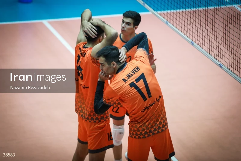 Saipa VS Chadormalu - Iranian men's volleyball premier league