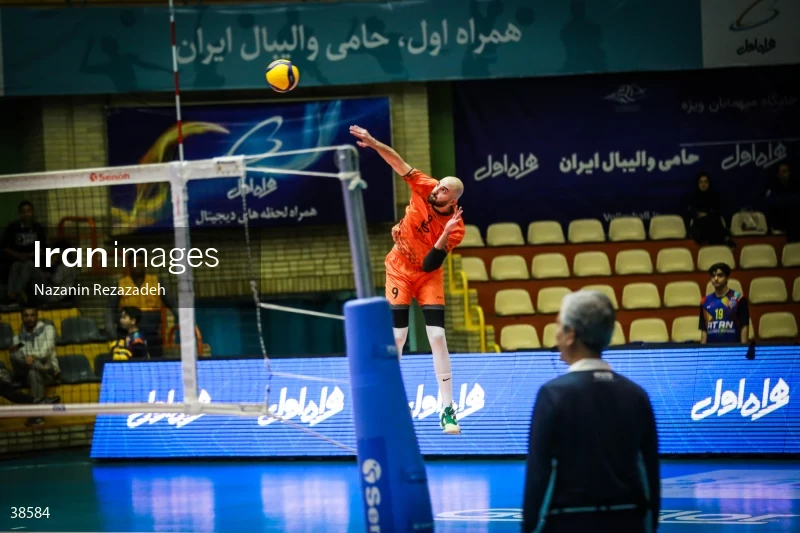 Saipa VS Chadormalu - Iranian men's volleyball premier league