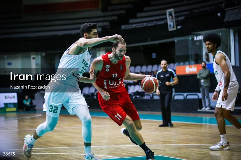 Averta Sari Vs Tabiat- Iranian men's Basketball premier league