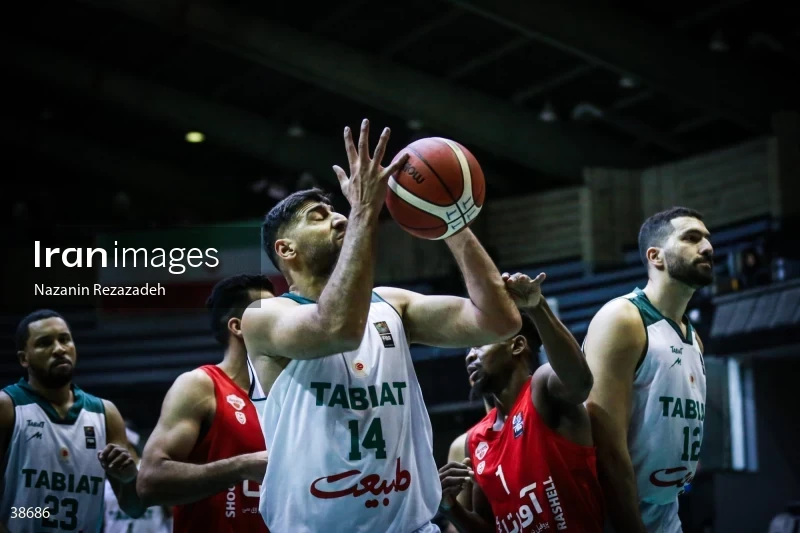 Averta Sari Vs Tabiat- Iranian men's Basketball premier league
