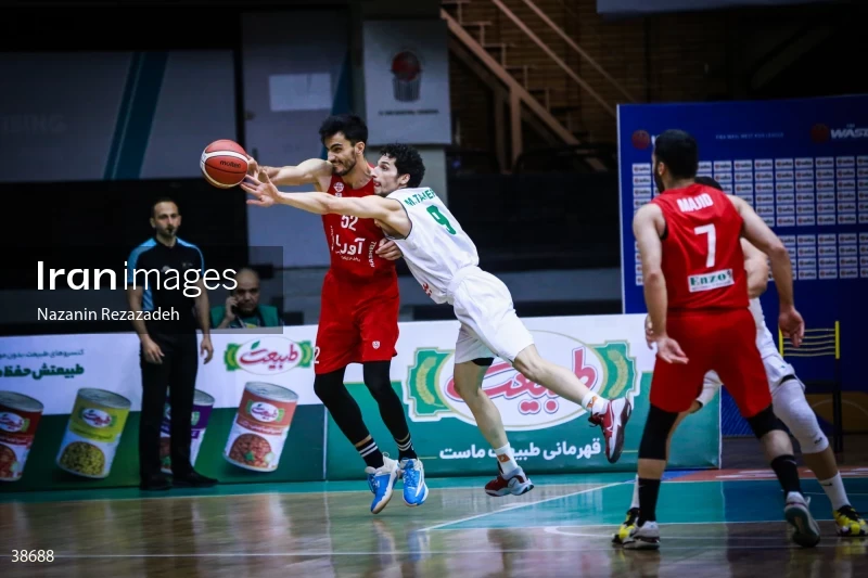 Averta Sari Vs Tabiat- Iranian men's Basketball premier league