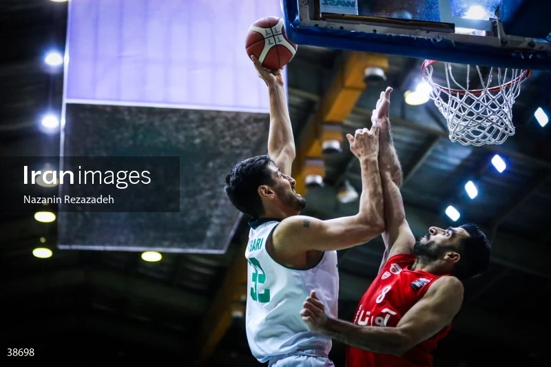 Averta Sari Vs Tabiat- Iranian men's Basketball premier league
