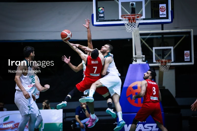 Averta Sari Vs Tabiat- Iranian men's Basketball premier league