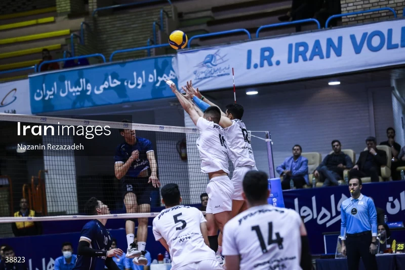 Paykan VS Shahrdari Gonbad - Iranian men's volleyball premier league