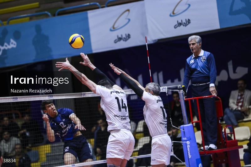 Paykan VS Shahrdari Gonbad - Iranian men's volleyball premier league