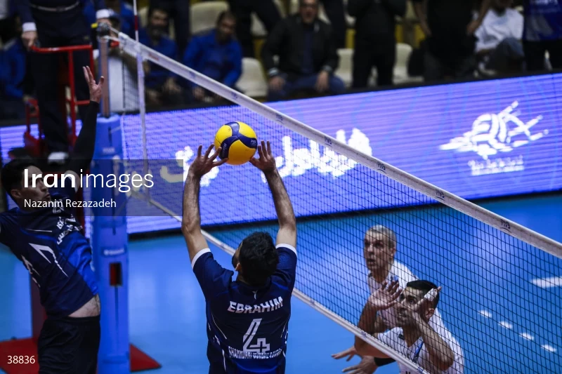 Paykan VS Shahrdari Gonbad - Iranian men's volleyball premier league