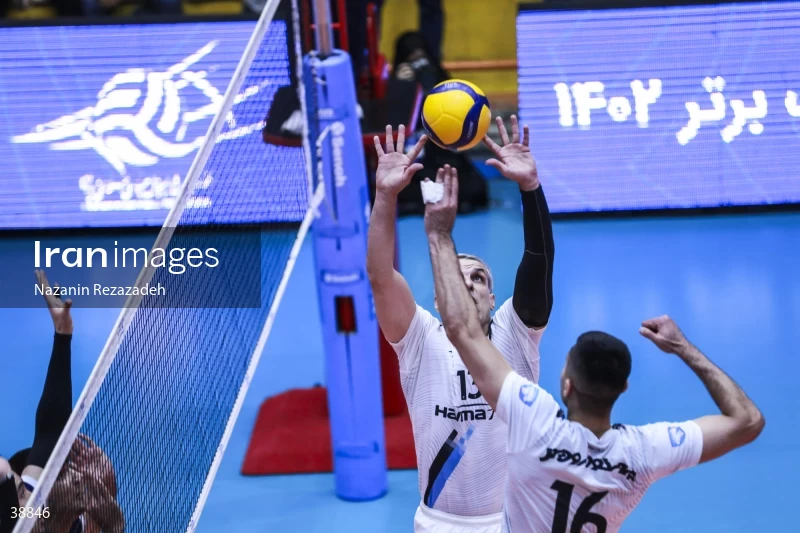 Paykan VS Shahrdari Gonbad - Iranian men's volleyball premier league