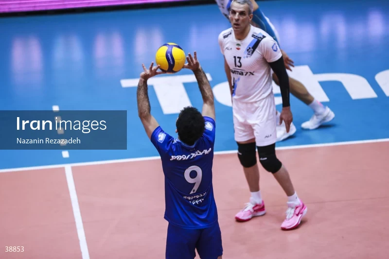 Paykan VS Shahrdari Gonbad - Iranian men's volleyball premier league