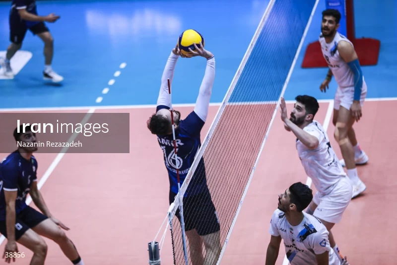 Paykan VS Shahrdari Gonbad - Iranian men's volleyball premier league