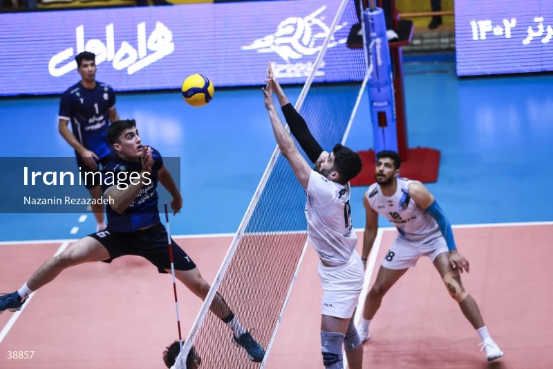 Paykan VS Shahrdari Gonbad - Iranian men's volleyball premier league