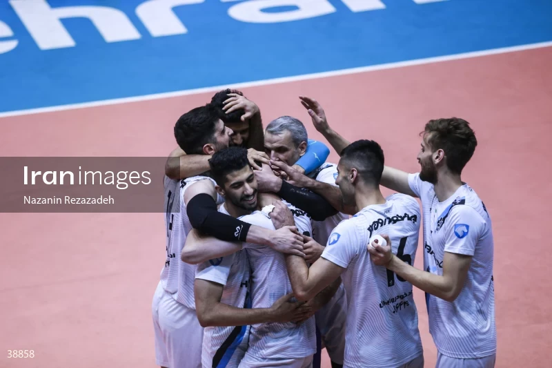Paykan VS Shahrdari Gonbad - Iranian men's volleyball premier league