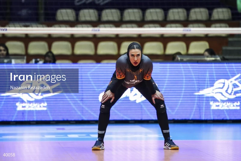 Saipa Tehran Vs. Zob Ahan Isfahan - Women's Volleyball Premier League.