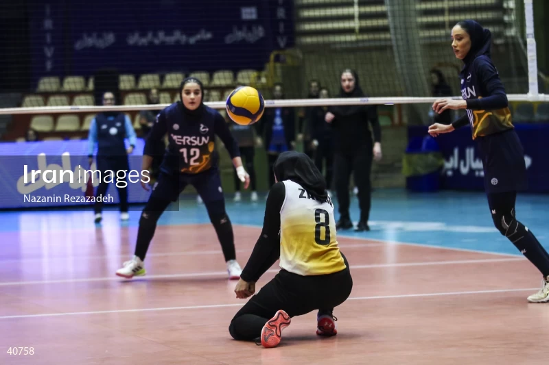Mehrsan Tehran VC and Saipa Tehran VC - Women's Volleyball Premier League Final