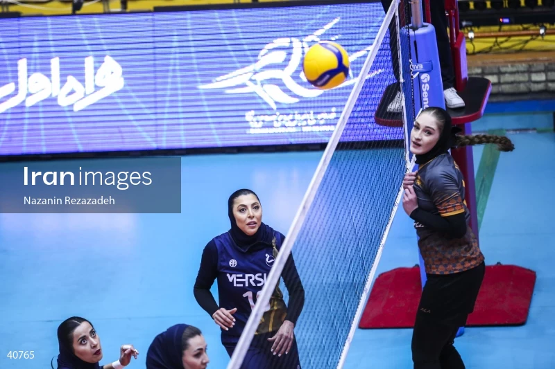 Mehrsan Tehran VC and Saipa Tehran VC - Women's Volleyball Premier League Final