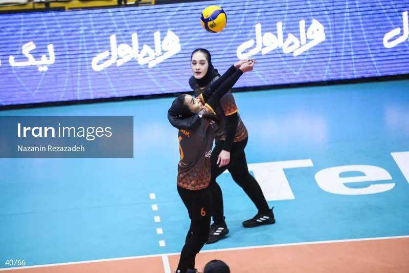 Mehrsan Tehran VC and Saipa Tehran VC - Women's Volleyball Premier League Final