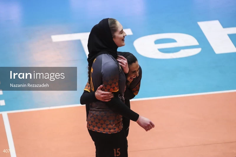Mehrsan Tehran VC and Saipa Tehran VC - Women's Volleyball Premier League Final