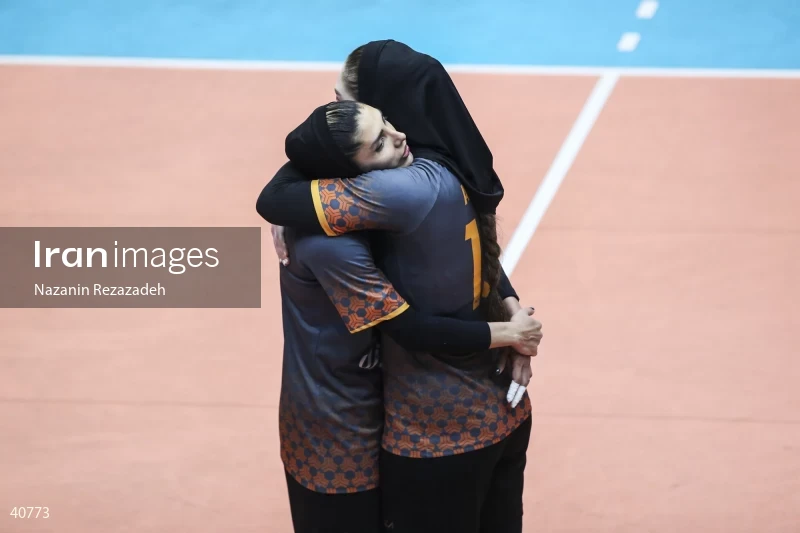 Mehrsan Tehran VC and Saipa Tehran VC - Women's Volleyball Premier League Final