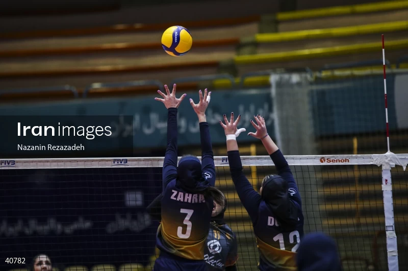 Mehrsan Tehran VC and Saipa Tehran VC - Women's Volleyball Premier League Final