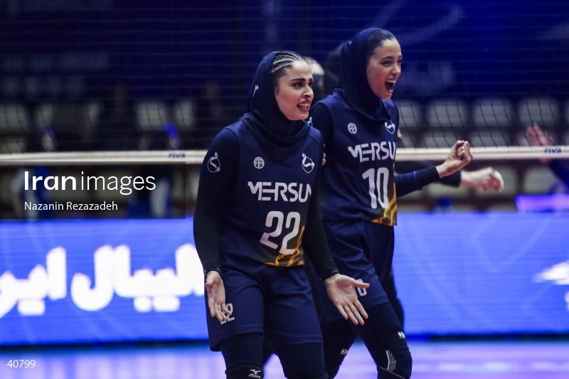 Mehrsan Tehran VC and Saipa Tehran VC - Women's Volleyball Premier League Final