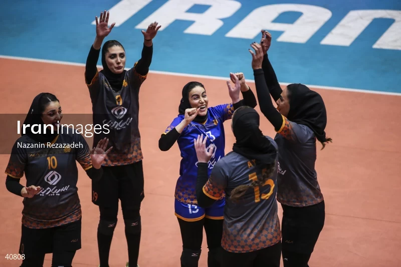 Mehrsan Tehran VC and Saipa Tehran VC - Women's Volleyball Premier League Final