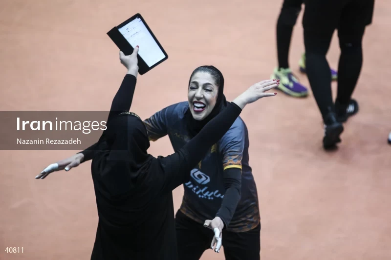 Mehrsan Tehran VC and Saipa Tehran VC - Women's Volleyball Premier League Final