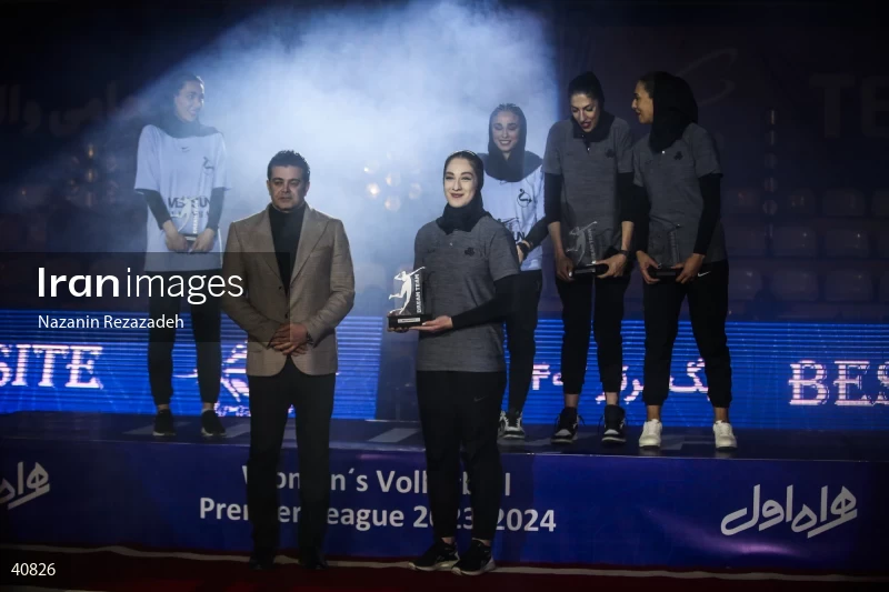 Mehrsan Tehran VC and Saipa Tehran VC - Women's Volleyball Premier League Final