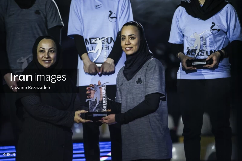 Mehrsan Tehran VC and Saipa Tehran VC - Women's Volleyball Premier League Final