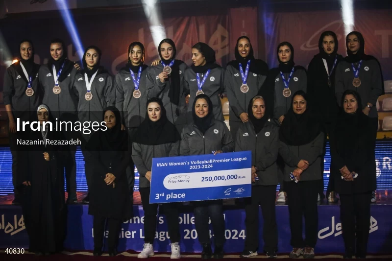 Mehrsan Tehran VC and Saipa Tehran VC - Women's Volleyball Premier League Final