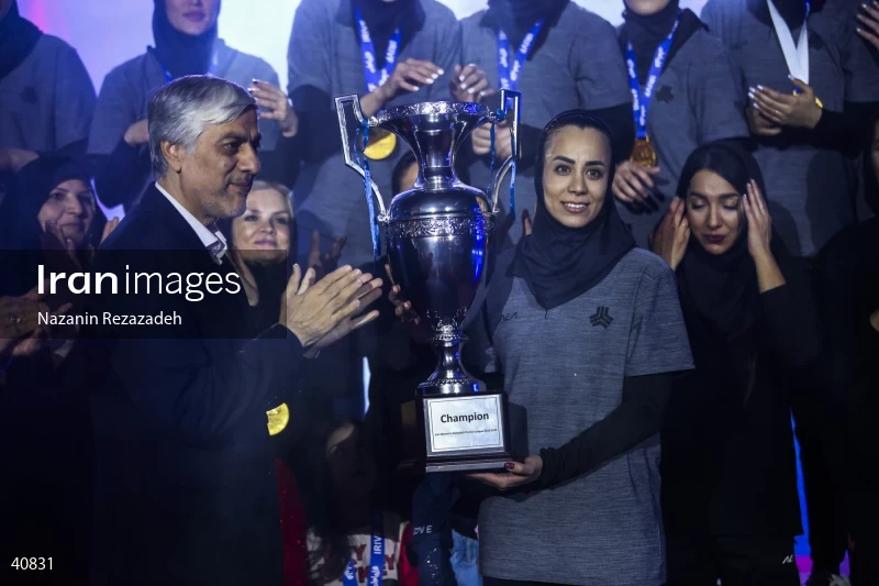 Mehrsan Tehran VC and Saipa Tehran VC - Women's Volleyball Premier League Final