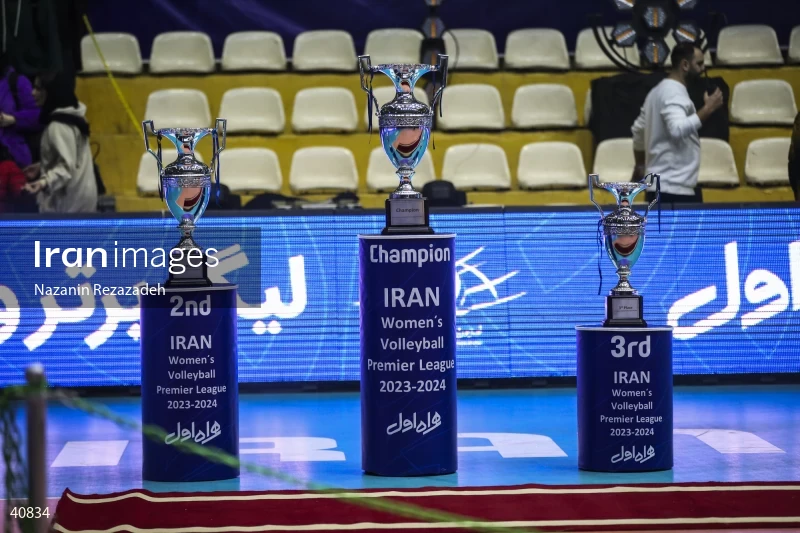 Mehrsan Tehran VC and Saipa Tehran VC - Women's Volleyball Premier League Final