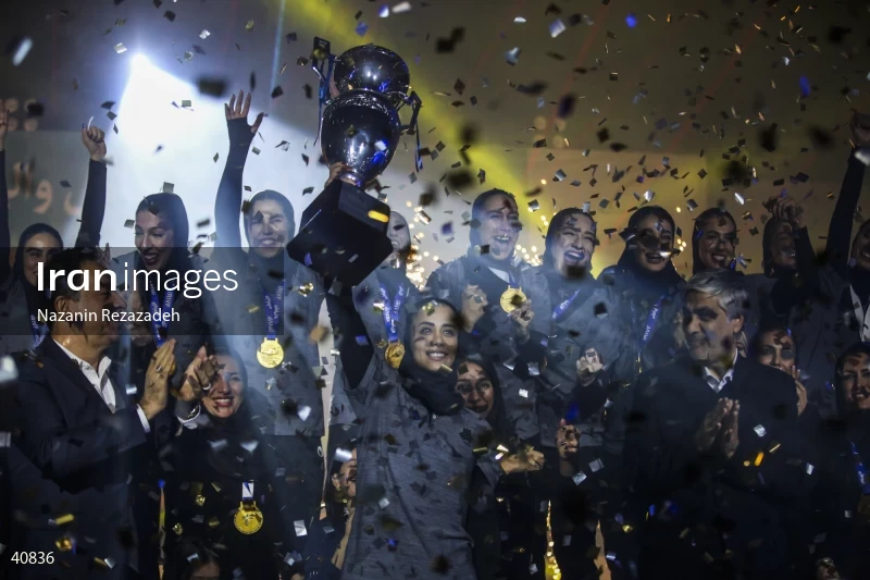 Mehrsan Tehran VC and Saipa Tehran VC - Women's Volleyball Premier League Final