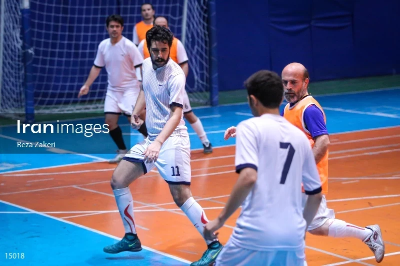Iranian Photographers Football Team Training Session