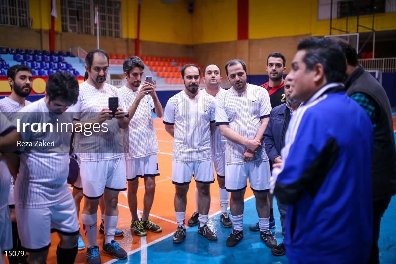 Iranian Photographers Football Team Training Session
