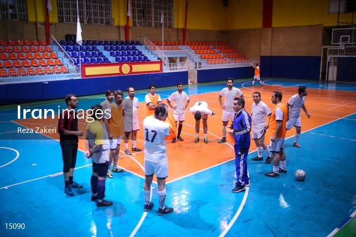 Iranian Photographers Football Team Training Session