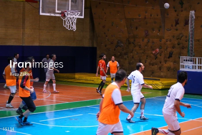 Iranian Photographers Football Team Training Session
