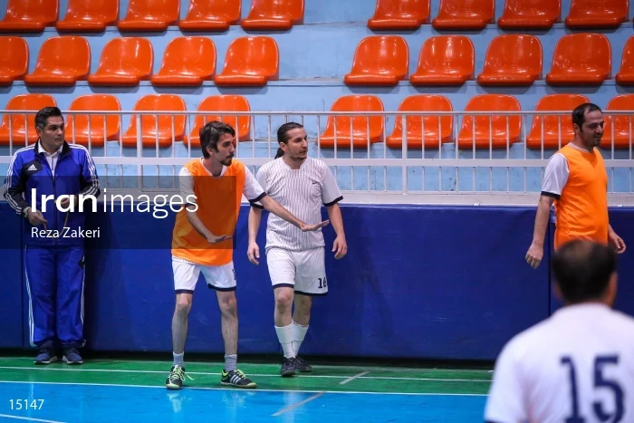 Iranian Photographers Football Team Training Session