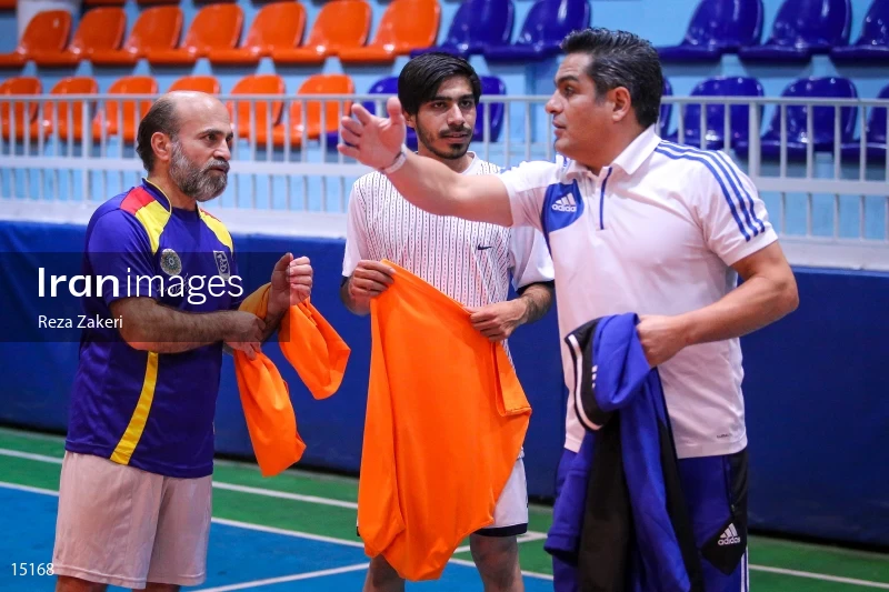 Iranian Photographers Football Team Training Session