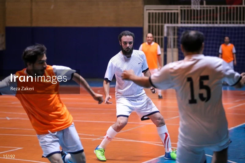 Iranian Photographers Football Team Training Session