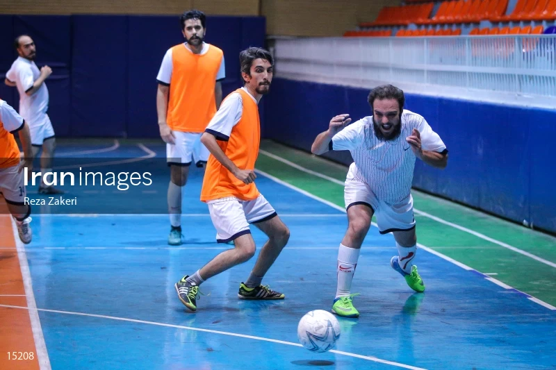Iranian Photographers Football Team Training Session