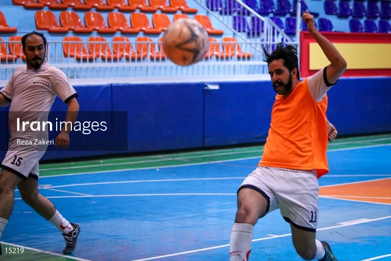 Iranian Photographers Football Team Training Session