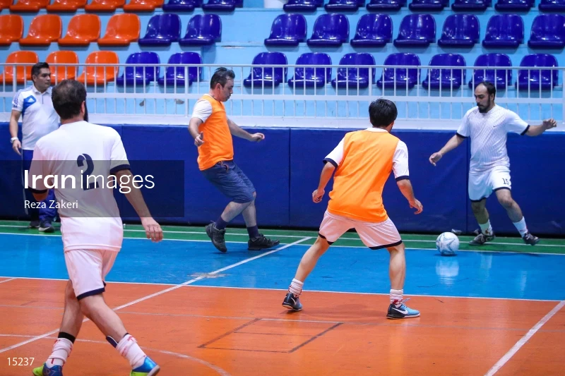 Iranian Photographers Football Team Training Session