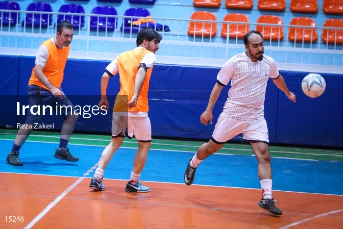 Iranian Photographers Football Team Training Session