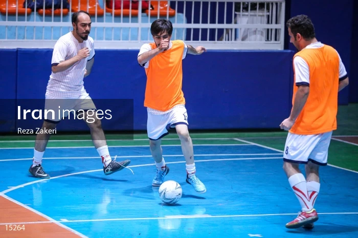 Iranian Photographers Football Team Training Session