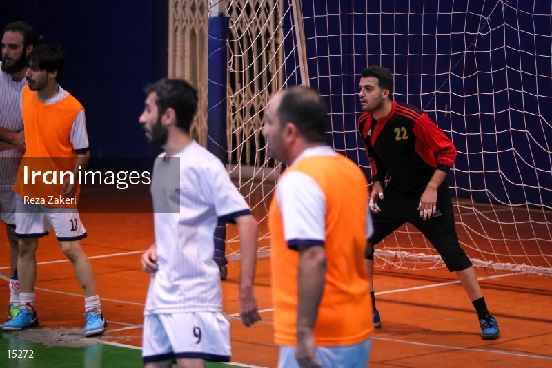 Iranian Photographers Football Team Training Session