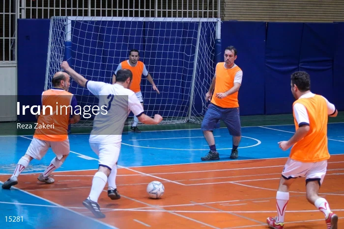 Iranian Photographers Football Team Training Session