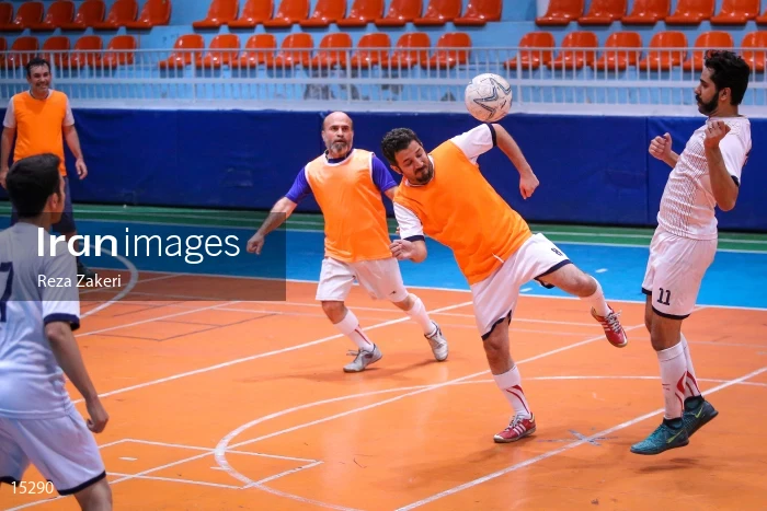 Iranian Photographers Football Team Training Session