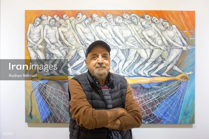 Siroos Moghaddam Painting Exhibition