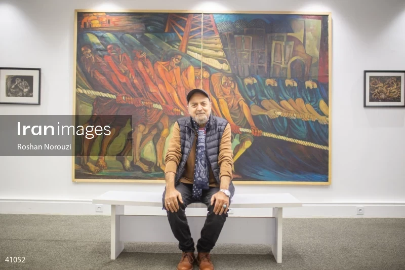 Siroos Moghaddam Painting Exhibition