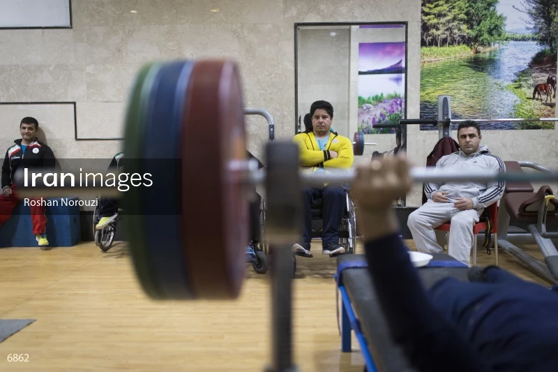Iran's Para Weightlifting Team Trainings