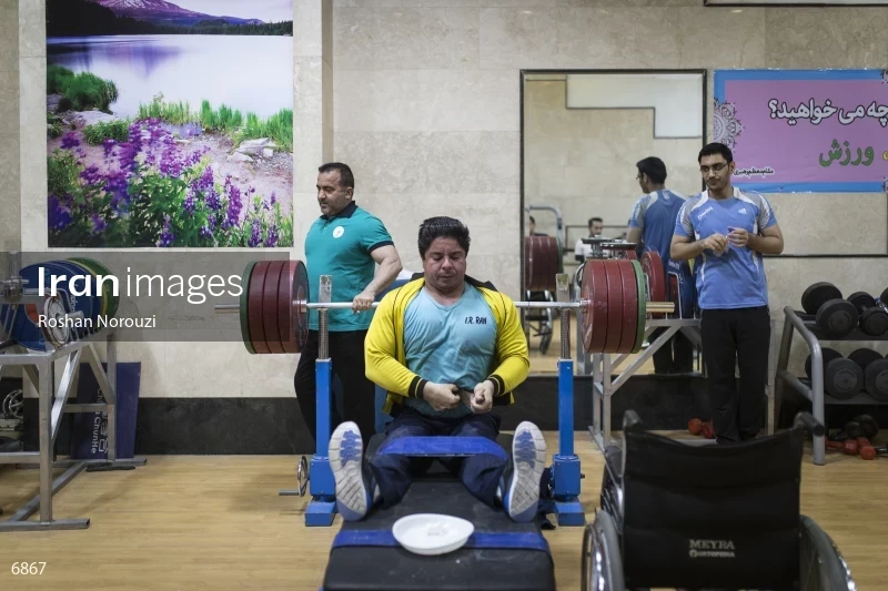 Iran's Para Weightlifting Team Trainings